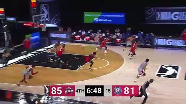 Kenyon Martin Jr. rises to block the shot