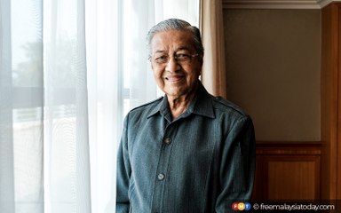When my outriders drive fast, I drive fast, quips Mahathir