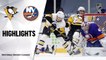Penguins @ Islanders 2/11/21 | NHL Highlights