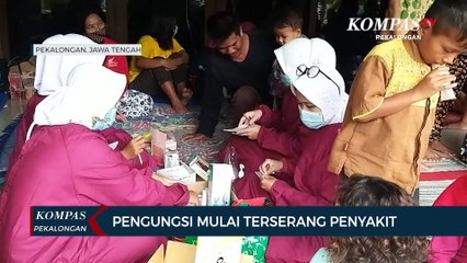 Para Pengungsi Mulai Terserang Penyakit