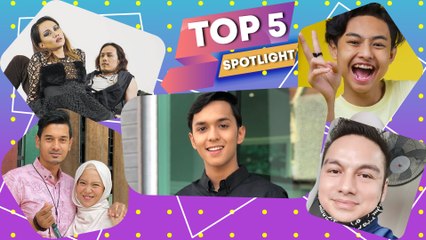 Top 5 Spotlight: Stacy kuat cemburu? Mawar Rashid pula dituduh abaikan anak tiri...