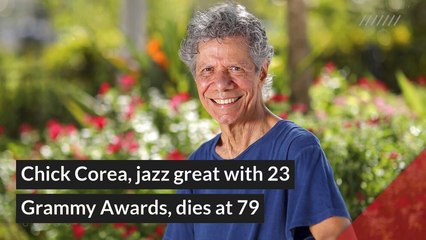 Chick Corea, jazz great with 23 Grammy Awards, dies at 79, and other top stories in general news from February 12, 2021.