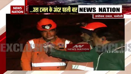 Watch Exclusive inside video of Tapovan Tunnel