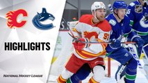 Flames @ Canucks 2/11/21 | NHL Highlights