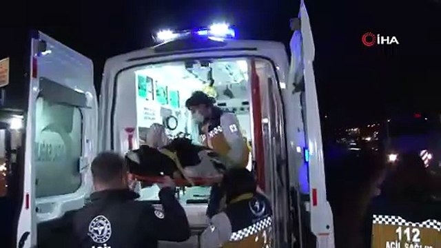 Alkollü sürücü polis kontrol noktasına daldı