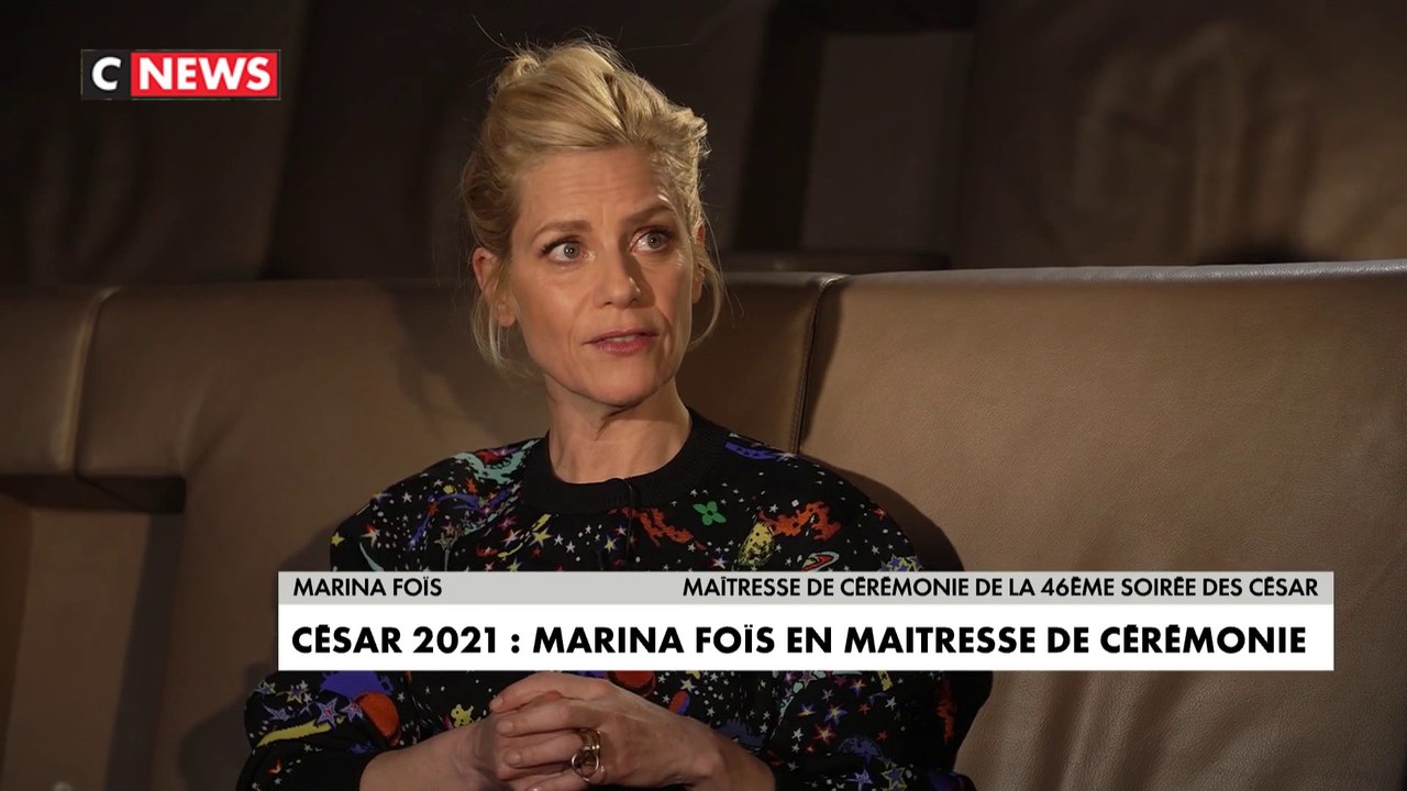 César 2021 : Marina Foïs dévoile en exclusivité les coulisses de la cérémonie sur CNEWS