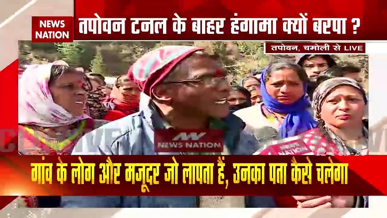 Ruckus at Tapovan, locals raise question on Rescue work