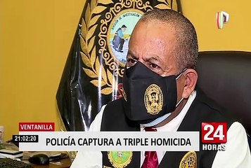 Ventanilla: PNP capturó a sujeto que cometió triple homicidio