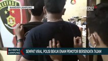 Sempat Viral, Polisi Bekuk 6 Pemotor Bersenjata Tajam