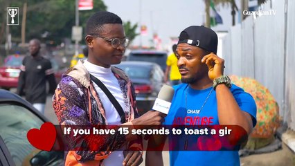 Valentine: In 15 seconds, what will be your best pickup line for your Valentine's date