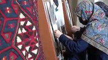 Unutulmaya yüz tutmuş kilim ve halı dokumacılığını yaşatmaya çalışıyorlar