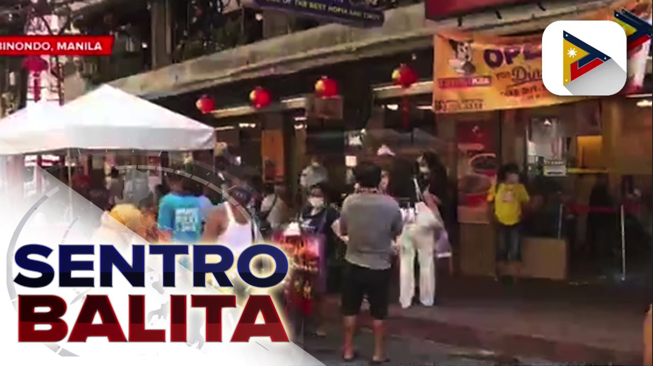 Ilan nating mga kababayan, nagpunta sa Binondo, Manila para sa Chinese New Year; health protocols, mahigpit na ipinatutupad