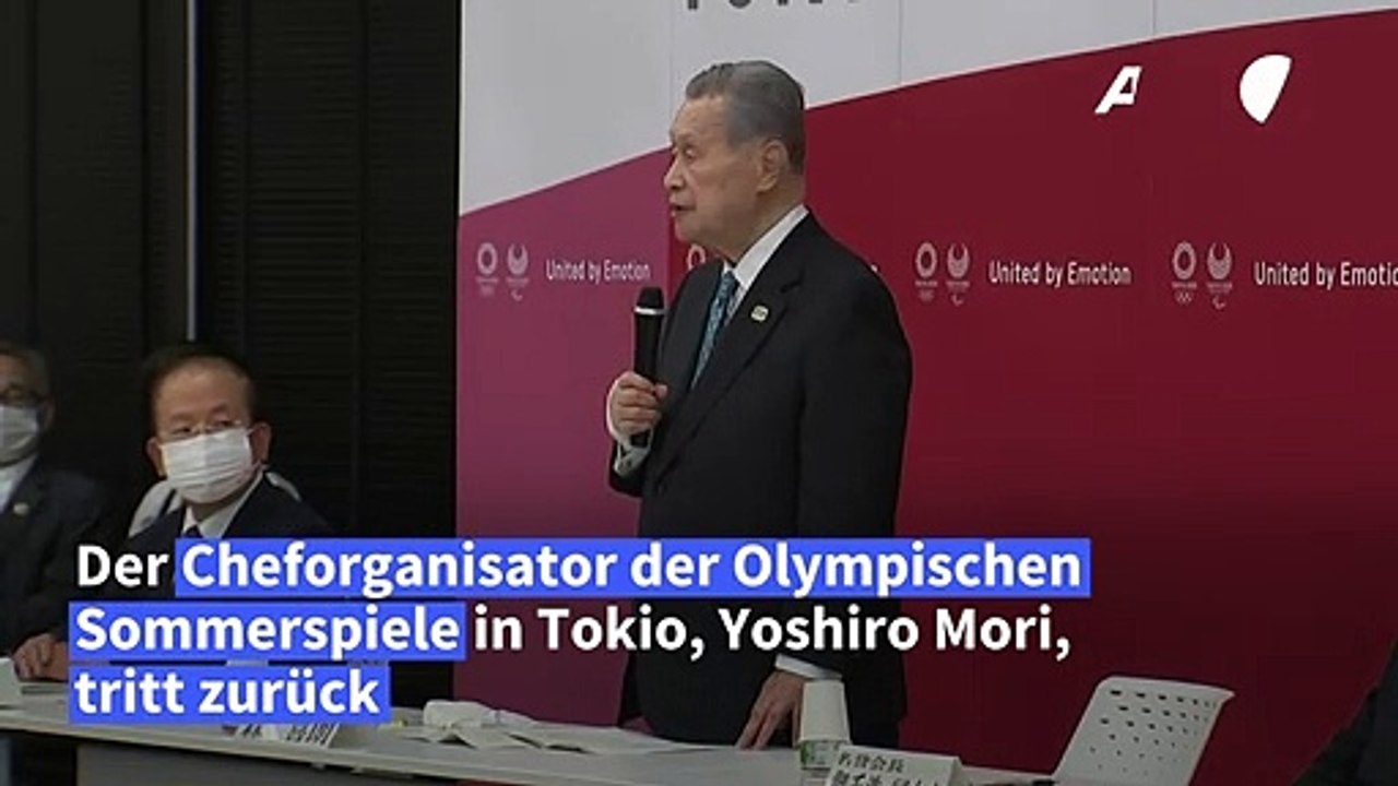 Frauenfeindliche Äußerungen: Japans Olympia-Cheforganisator tritt zurück