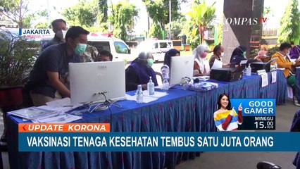 Pemerintah Klaim Lebih dari Satu Juta Tenaga Kesehatan Sudah Divaksin Covid-19