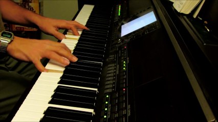 Calvary Covers It All - piano instrumental hymn with lyrics