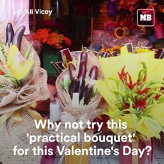 'Practical bouquets' for Valentine's Day