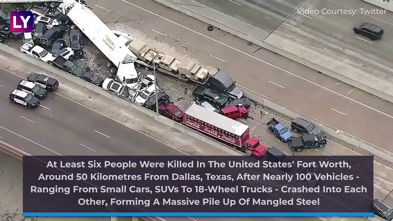 100 Car Pile Up In US: Cars Crash Into Each Other, At Least Six Dead, Several Injured