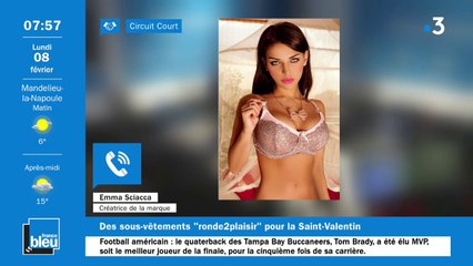 La Saint Valentin en Circuit Court : Des sous-vêtements nicois "ronde2Plaisir"