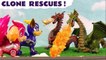 Paw Patrol Mighty Pups Charged Up Ghost Dragon Rescues with DC Comics The Joker in this Clones Rescue Family Friendly Full Episode English Toy Story Video for Kids from Toy Trains 4U