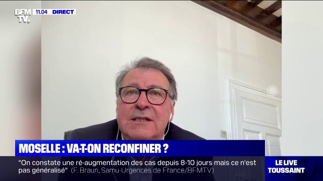 Pierre Cuny, maire de Thionville : Je préconise, depuis hier soir, une fermeture des écoles, collèges et lycées en Moselle