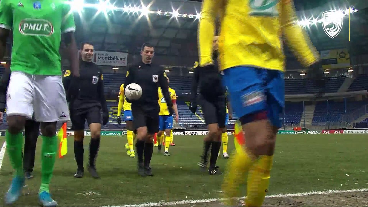Le résume de FCSM-AS Saint-Etienne en Coupe de France (1-0)