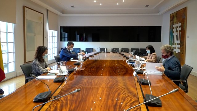 Sánchez preside una nueva reunión de seguimiento del coronavirus