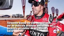 Fernando Alonso, atropellado mientras iba en bicicleta