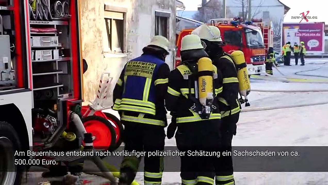 Buxheim | Passanten retten Bewohner aus brennendem Haus