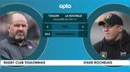 Face à face - Toulon-La Rochelle, l'affiche de la 16e j.