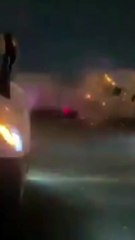 Impactante video del momento del accidente en una autopista congelada de Texas