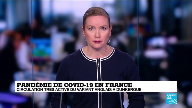 Covid-19 en France : circulation très active du variant anglais à Dunkerque