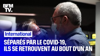 Séparés par la pandémie de Covid-19, il se retrouvent au bout d’un an
