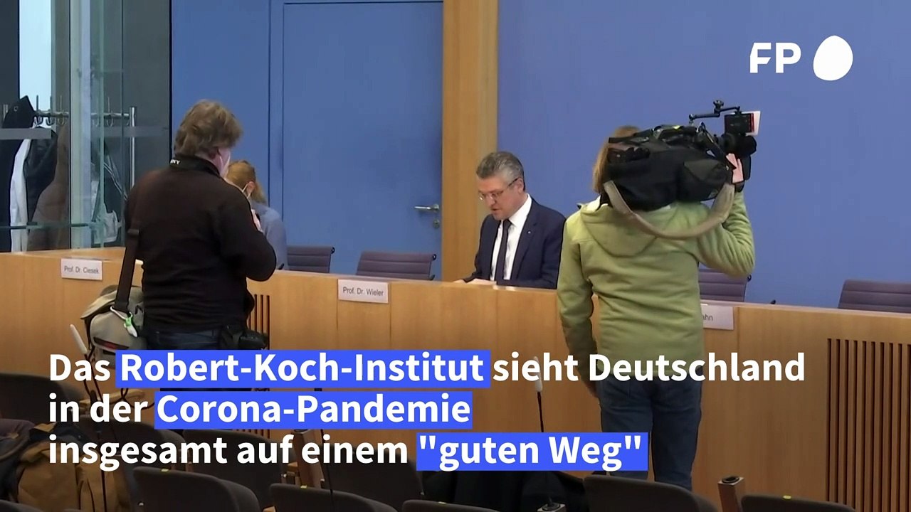 RKI-Chef Wieler: Deutschland 'auf gutem Weg' in der Corona-Pandemie