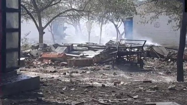 Tamil Nadu: Fire at cracker factory in Virudhunagar