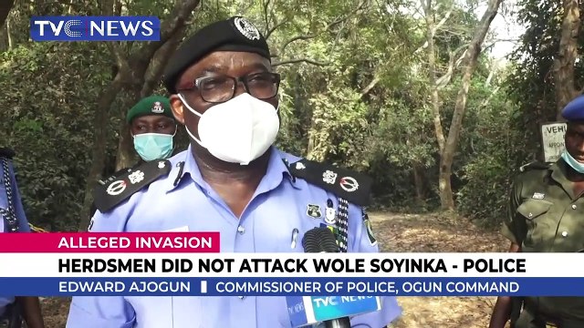 Herdsmen did not attack Wole Soyinka - Police