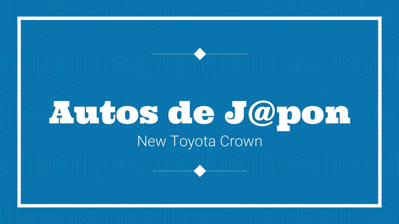Toyota Crown 2020, comercial de TV japonesa