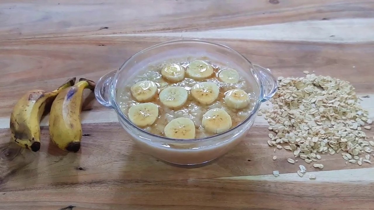 Banana oats recipe | Oats porridge for weight loss | Banana Oats recipe for weight loss | Weight loss porridge