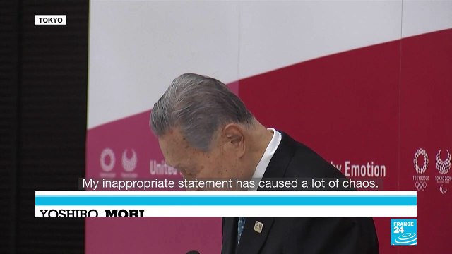'My inappropriate statement has caused a lot of chaos': Tokyo Olympics chief quits