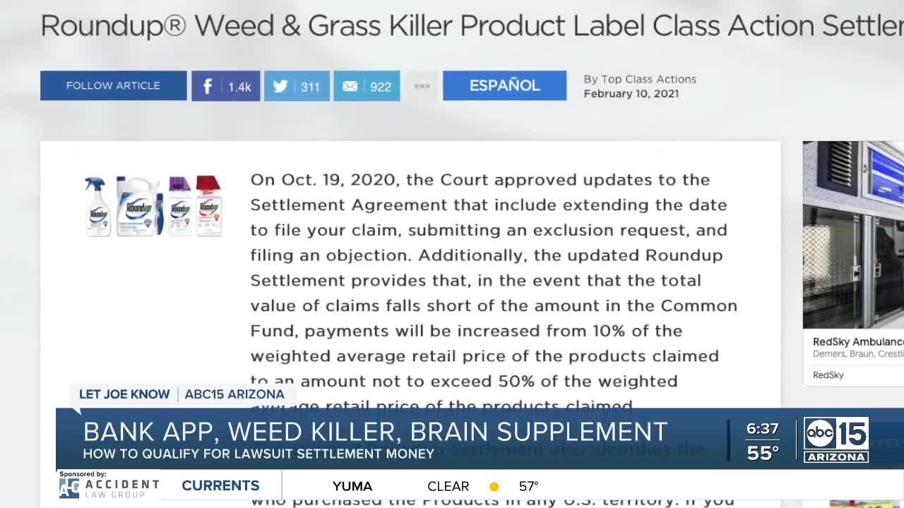 Lawsuit settlements could put more money in your pockets