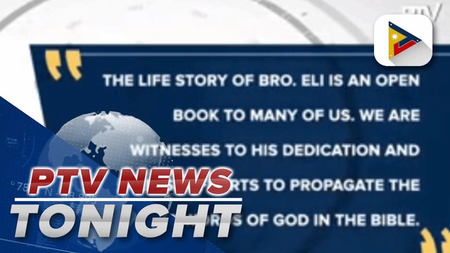 Palace condoles with kin, followers of Bro. Eli Soriano