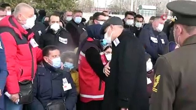 Pençe Kartal-2 Harekatı'nda şehit olan askerlerimiz Başkent'te son yolculuğuna uğurlandı