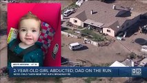 2-year-old girl abducted in south Phoenix, dad on the run