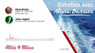 Interview Julian Jappert et Alexia Barrier, skippeuse du Vendée globe