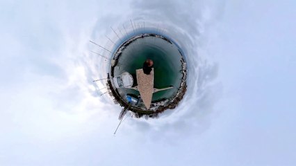 Insta360 ONE X2 premier essai avec insta360 Studio