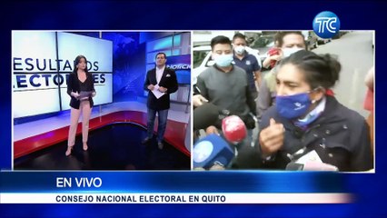 Yaku Pérez pide recuento total y que sea transmitido a nivel nacional