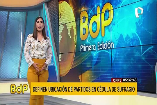 Elecciones 2021: Esta es la ubicación que tendrán los partidos en la cédula de sufragio