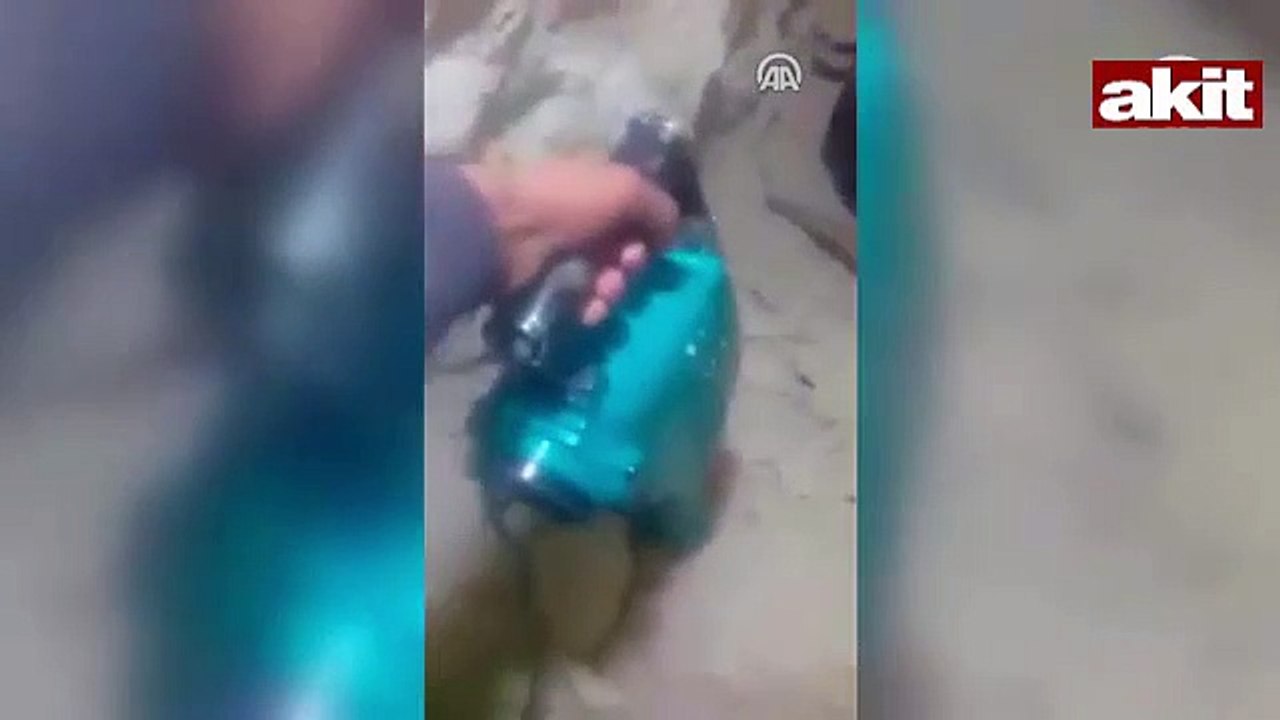 YPG/PKK'nın Münbiç'teki tünelleri görüntülendi