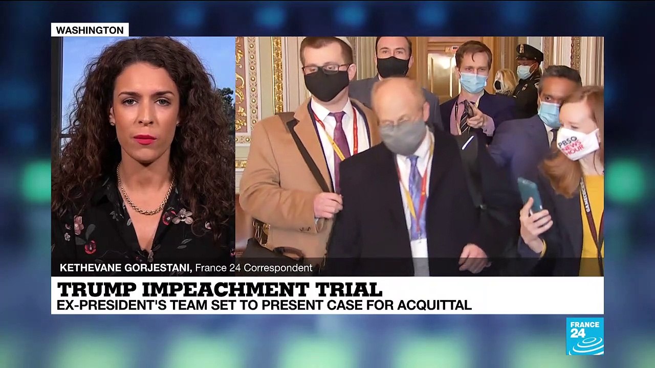 Trump impeachment trial shifts to his defense