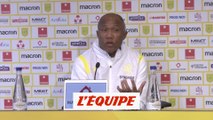 Kombouaré : « Je ne veux pas d'une équipe qui tremble » - Foot - L1 - Nantes