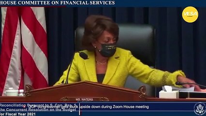 GOP congressman gets stuck upside down during Zoom House meeting